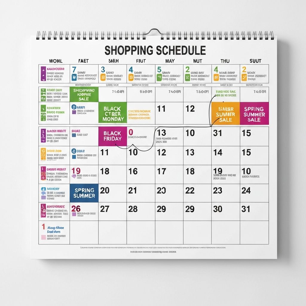 اختر الوقت المناسب للتسوق