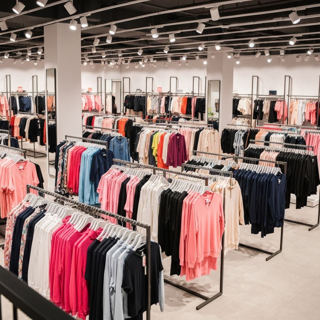 محلات الأزياء والملابس
