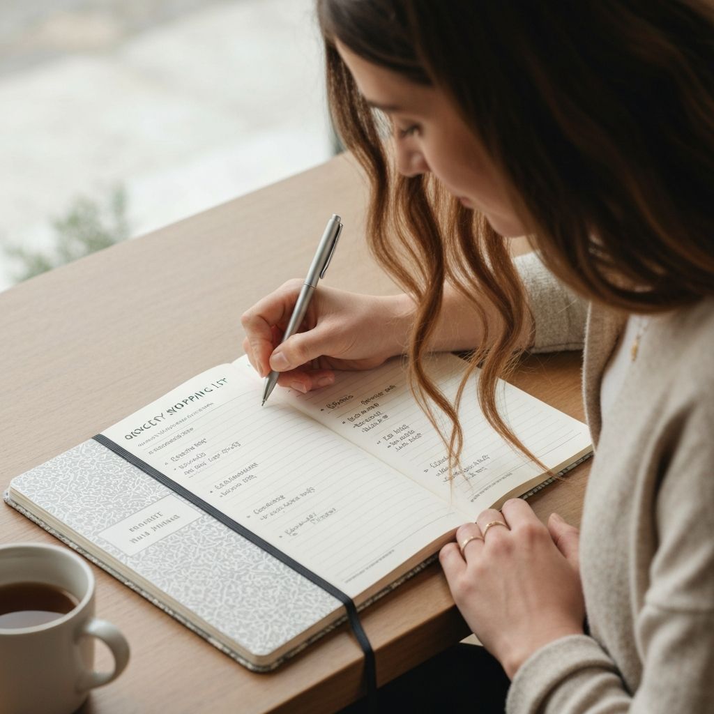 خطط لمشترياتك مسبقاً