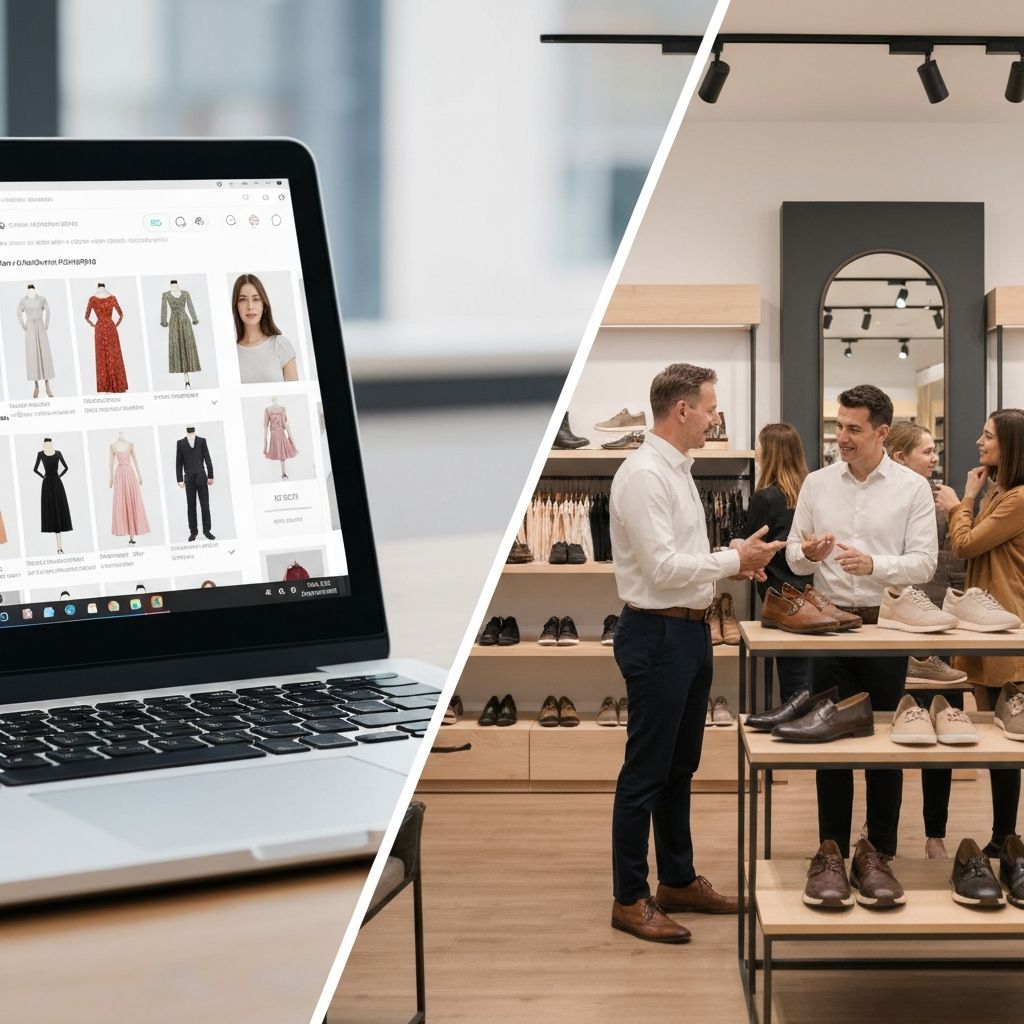 التسوق الإلكتروني مقابل التسوق التقليدي